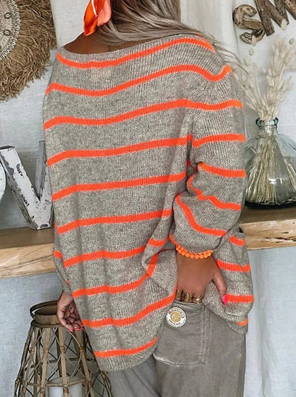 Jersey oversize chic, cálido y perfecto para días fríos