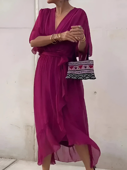 Chalina | Vestido cruzado atemporal