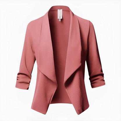 Blazer de mujer de manga larga: elegante, para negocios y trabajo