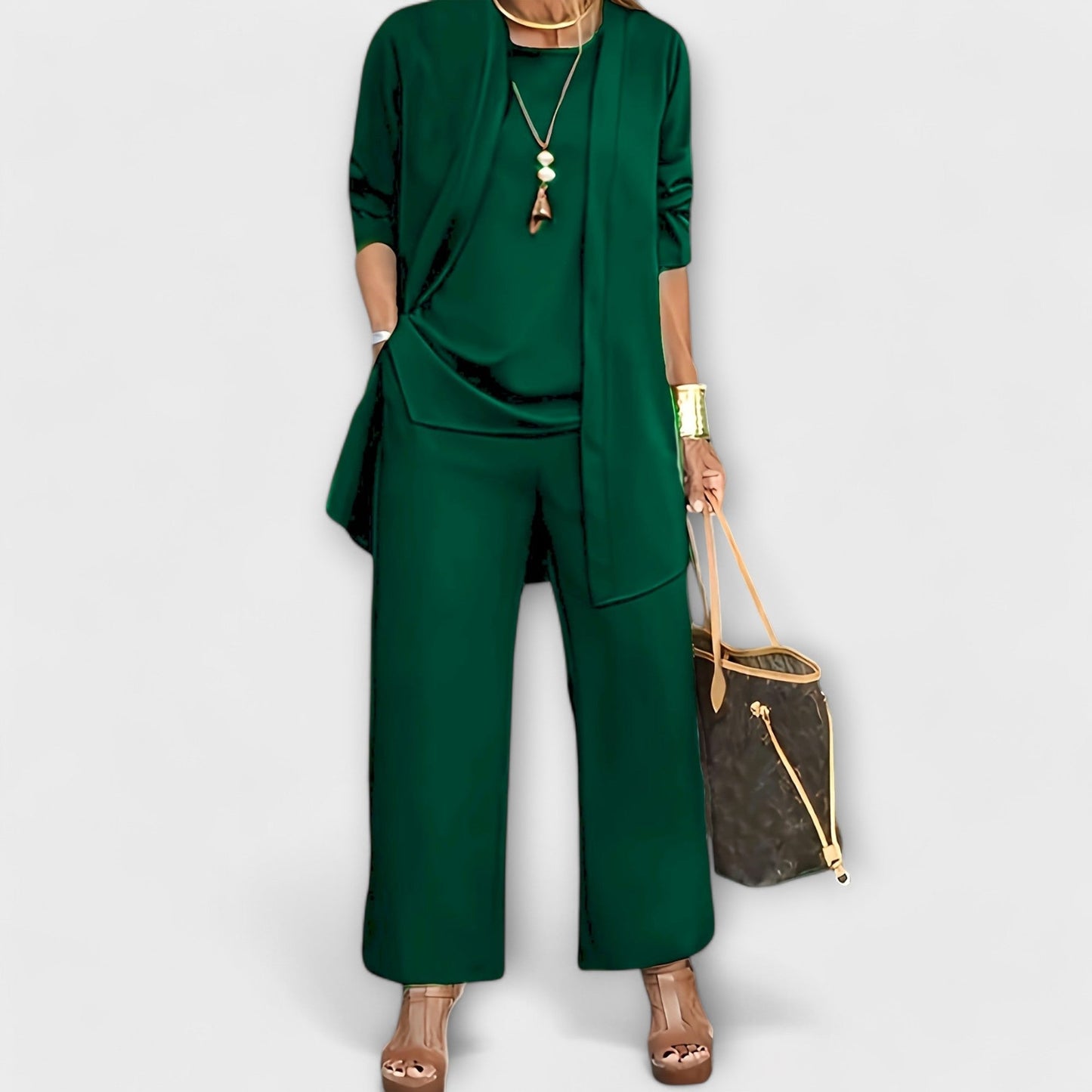 Ellie | Conjunto informal de tres piezas