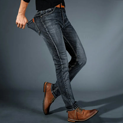 Jeans de hombre de alta calidad, con elastano para un ajuste cómodo y flexible