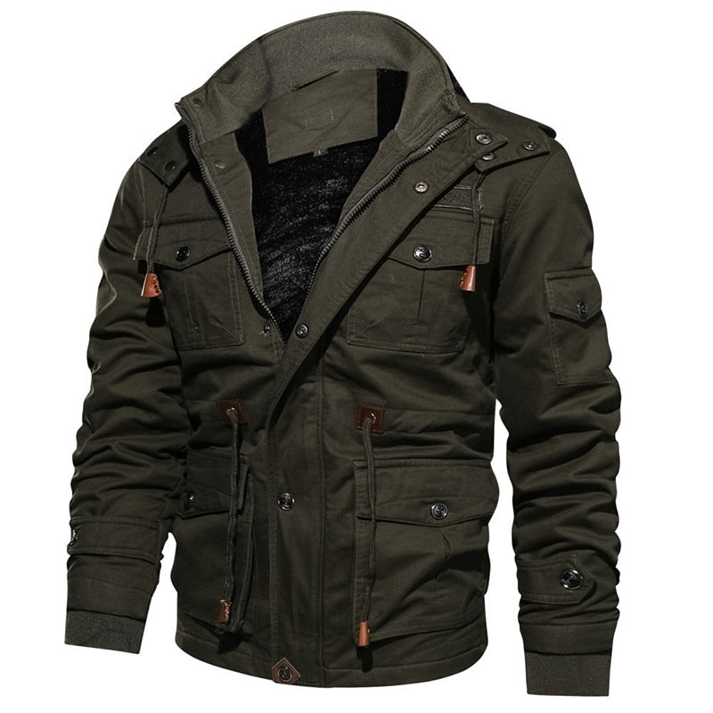 Chaqueta Acolchada con Forro – Ideal para Clima Frío