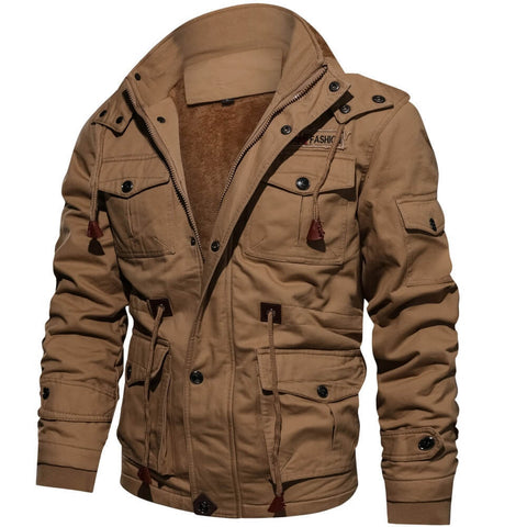 Chaqueta Acolchada con Forro – Ideal para Clima Frío