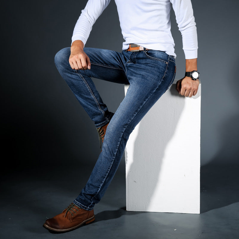 Jeans de hombre de alta calidad, con elastano para un ajuste cómodo y flexible