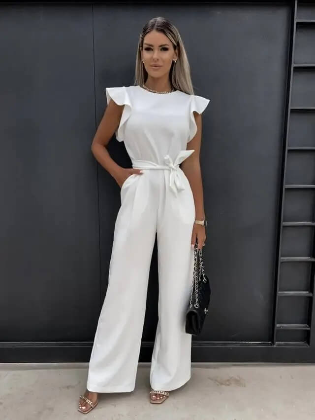 Jumpsuit elegante mujer, ligero y práctico