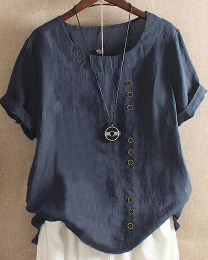 Blusa femenina ligera, perfecta para diario