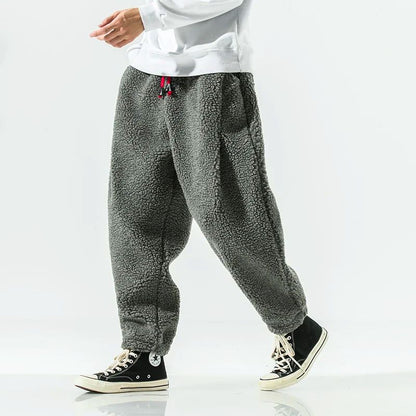 Charlie | Pantalones de chándal cálidos de felpa Teddy: comodidad máxima