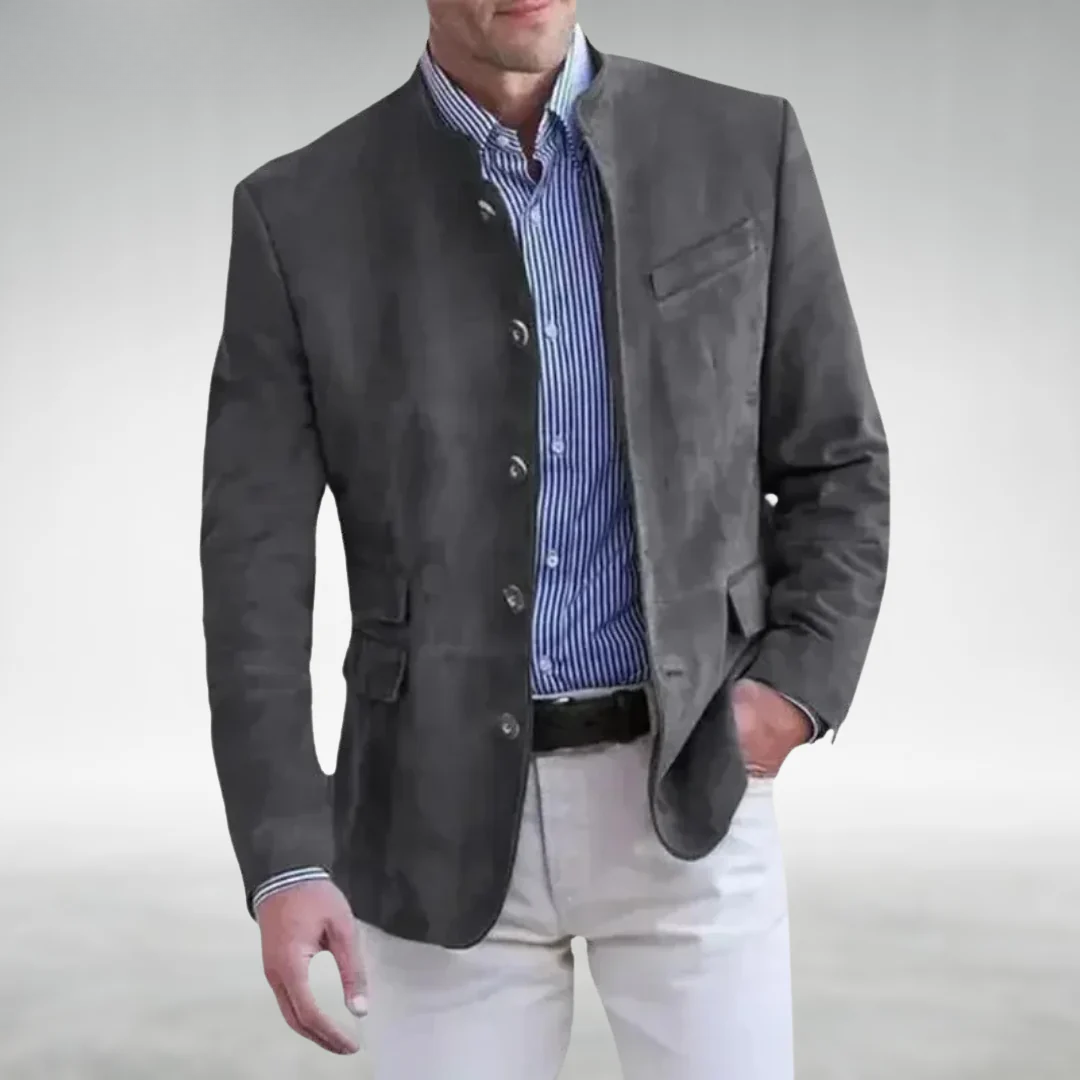 Chaqueta de Gamuza Hombre – Estilo Moderno y Versátil