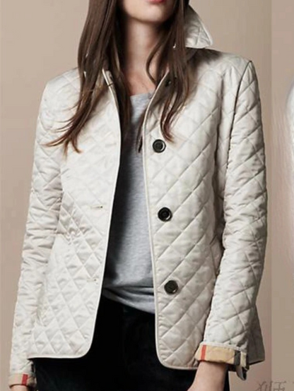Chaqueta mujer acolchada, estilo chic y confortable para otoño