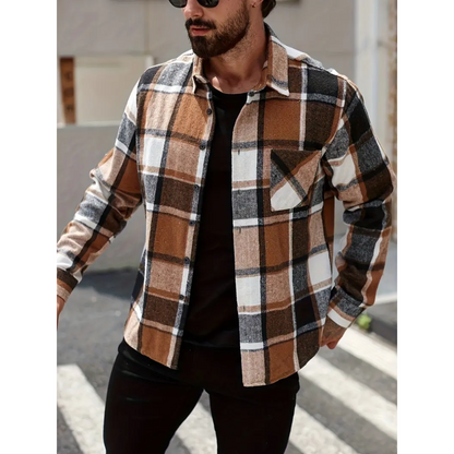 Alex | Chaqueta de lana a cuadros