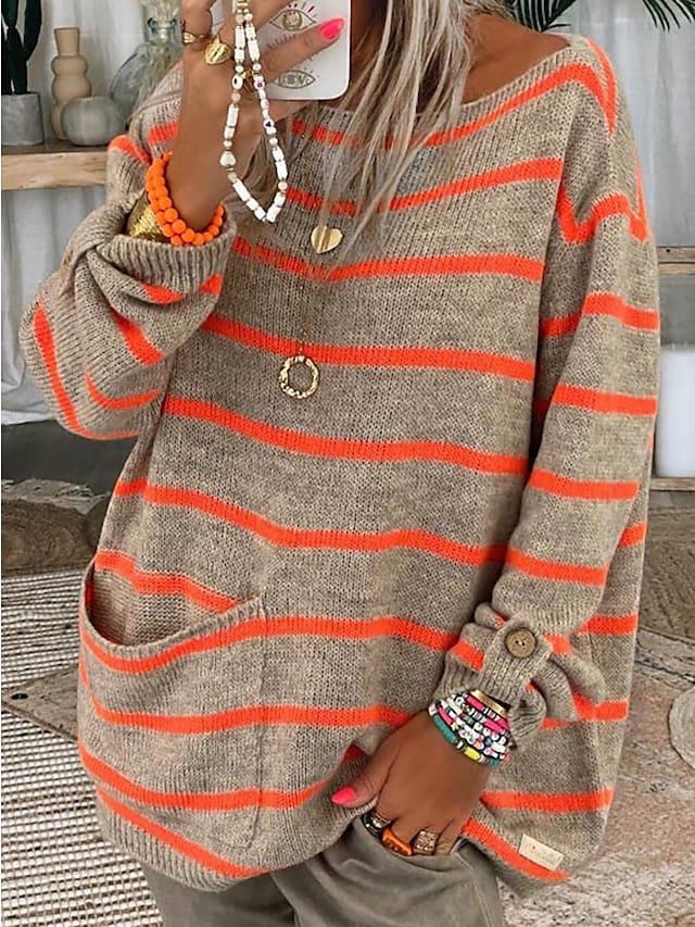 Jersey oversize chic, cálido y perfecto para días fríos