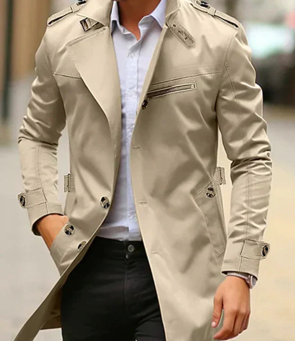 Chaqueta de hombre elegante, ligera y perfecta para primavera