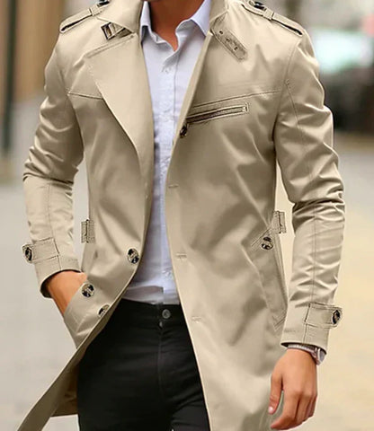 Chaqueta de hombre elegante, ligera y perfecta para primavera