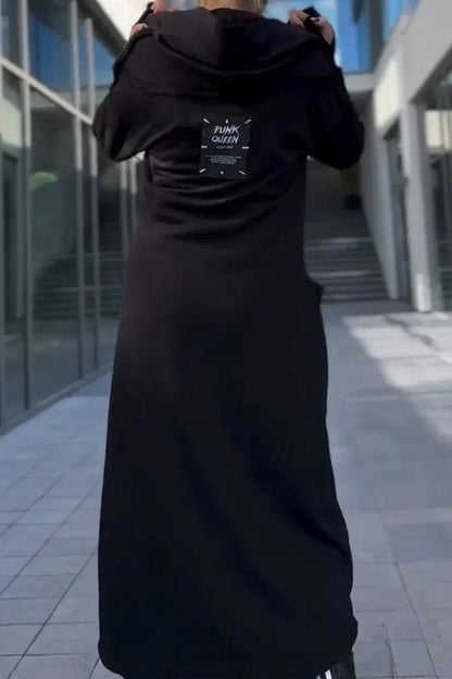 Sudadera Larga Mujer – Con Cremallera, Ligera y Transpirable Diario