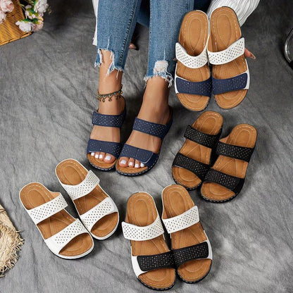 Sandalias mujer confort ortopédicas transpirables chic verano