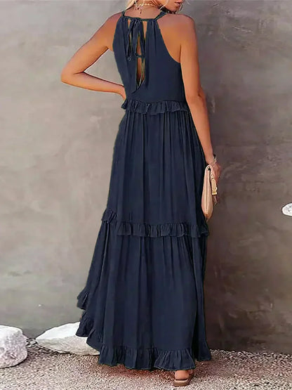 Vestido Mujer – Diseño Atemporal, Volantes y Estilo Elegante
