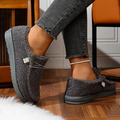 Zapatillas de Casa Mujer – Cálidas y Suaves Estilo Teddy para Invierno