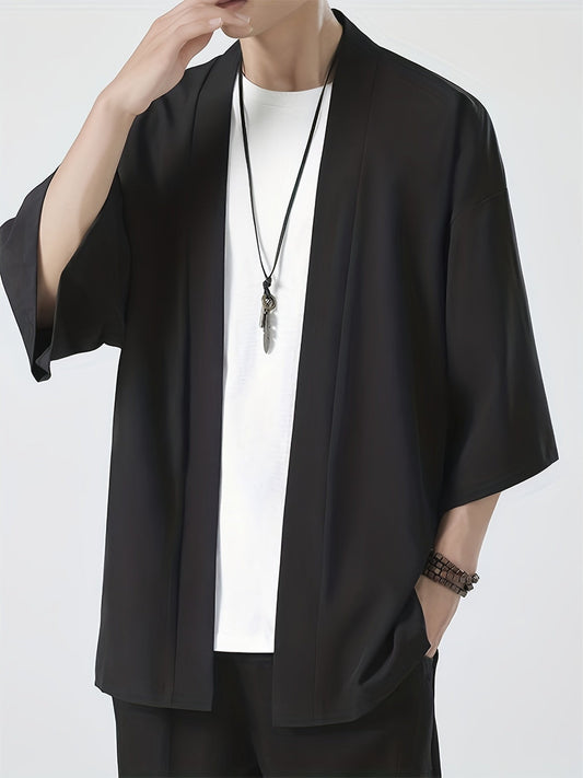 Kimono de hombre moderno, estiloso y perfecto para ocasiones especiales