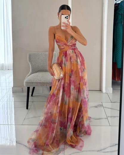 Nadine | Maxivestido floral fluido