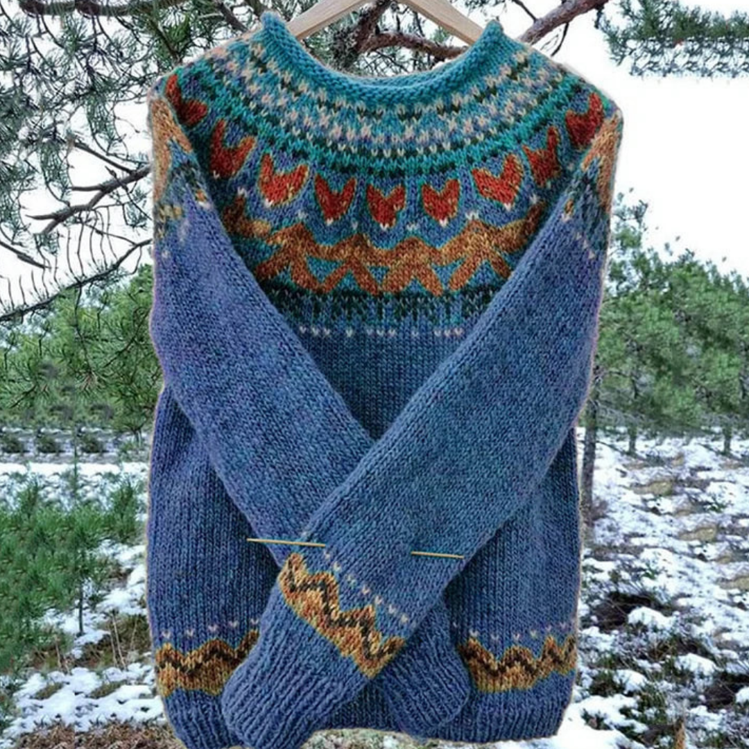 Damen Winterpullover Vintage – Weich, Warm & Modisch