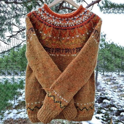 Damen Winterpullover Vintage – Weich, Warm & Modisch