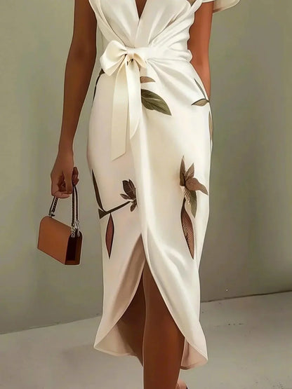 Vestido Elegante Mujer – Confección Cruzada, Versátil y Moderno