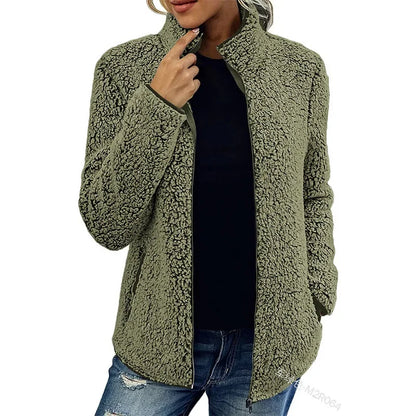 Chaqueta Fleece Mujer – Elegante y Casual para Todos los Días