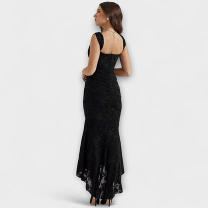 Elle | Vestido largo con corsé elegante y refinado