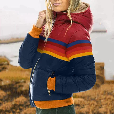 Chaqueta de felpa cálida para mujer: suave y perfecta para los días fríos
