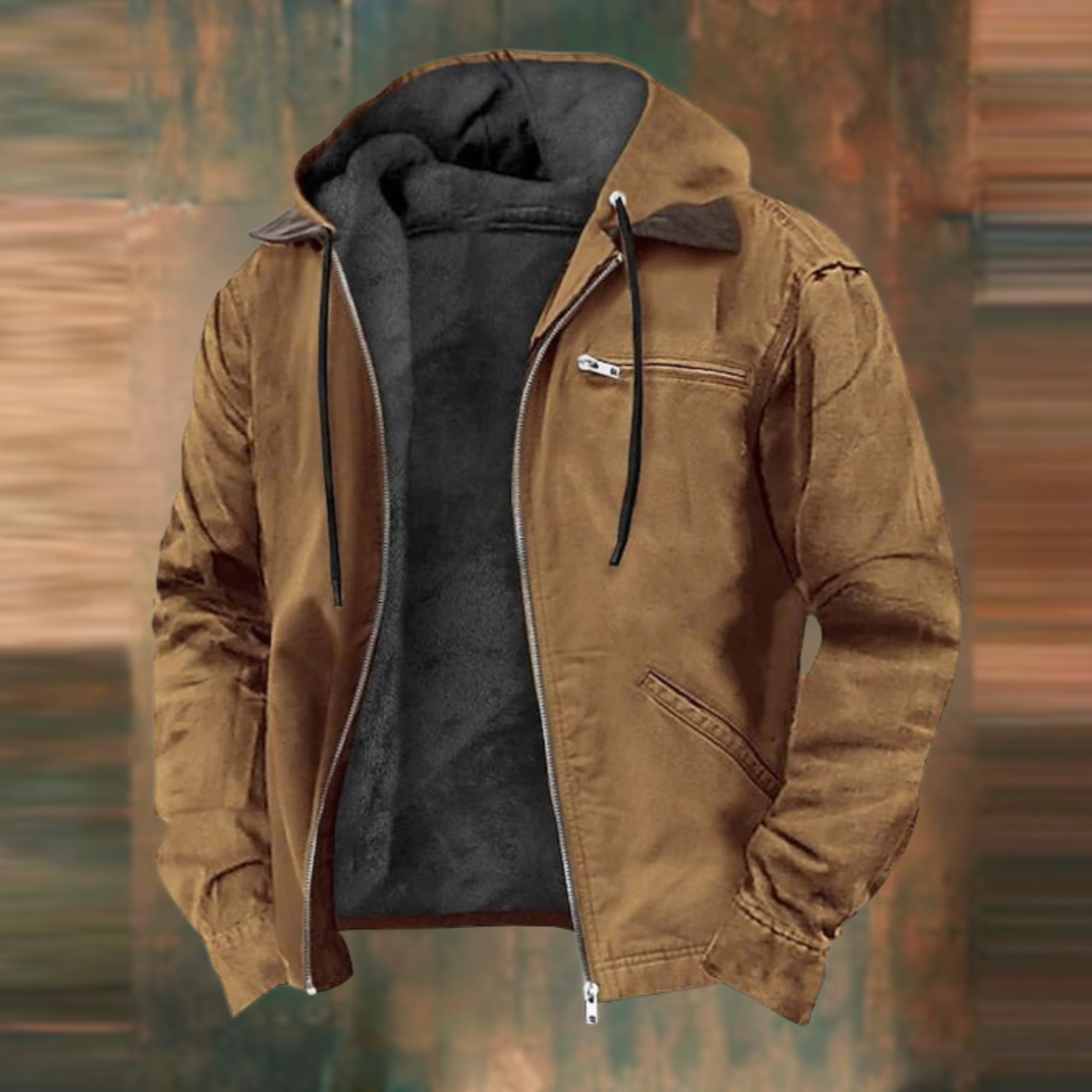 Elegante chaqueta de otoño para hombre | Alta calidad y versátil