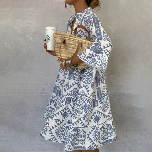 Daisy | MVestido estampado moderno