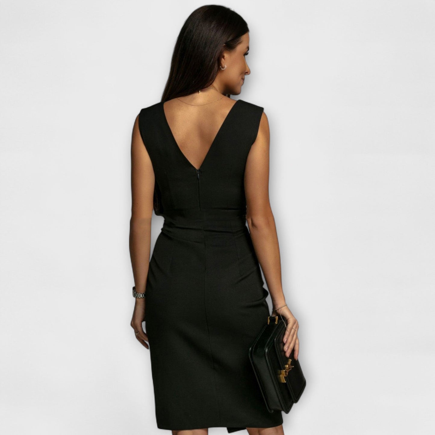 Linsey | Vestido con escote en pico