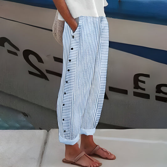 Suzie | Pantalones de lino ligero