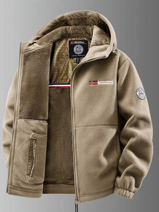 Chaqueta hombre térmica cálida resistente frío otoño-invierno