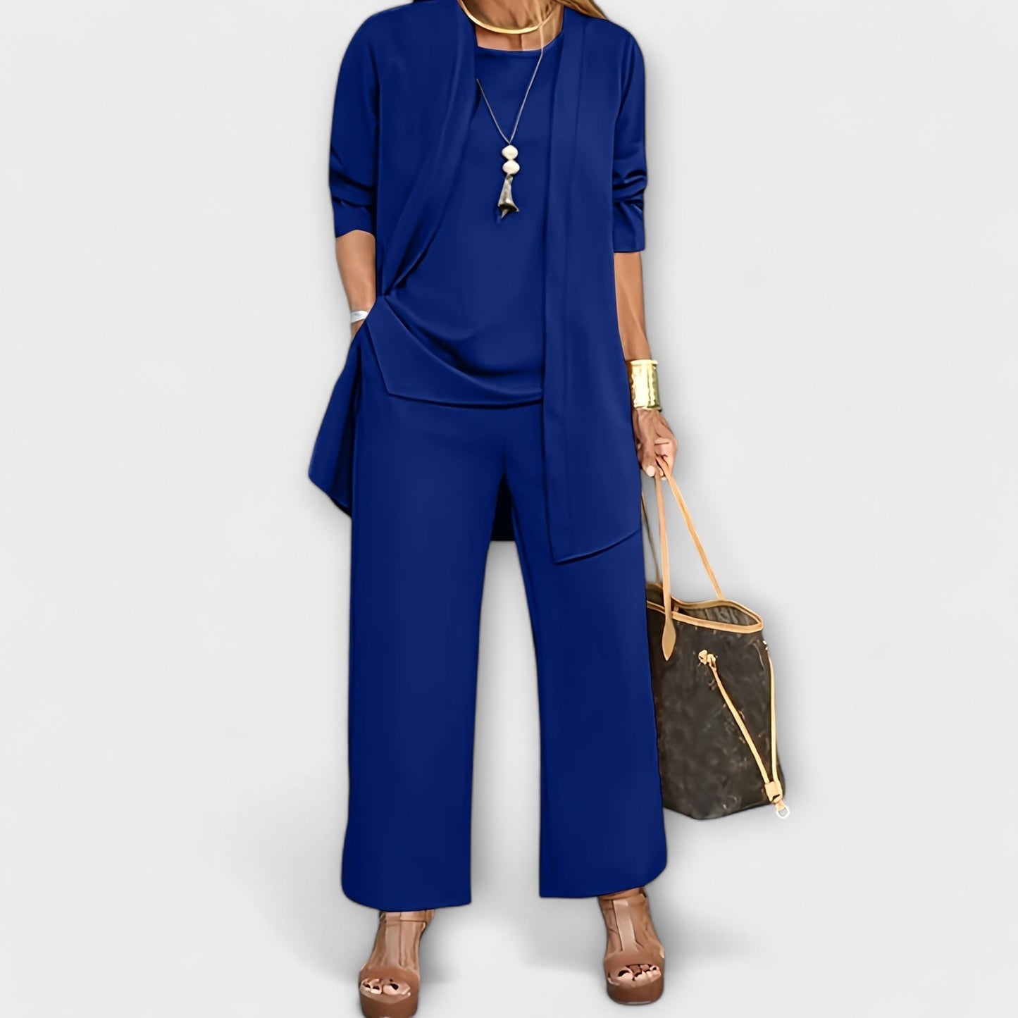Ellie | Conjunto informal de tres piezas