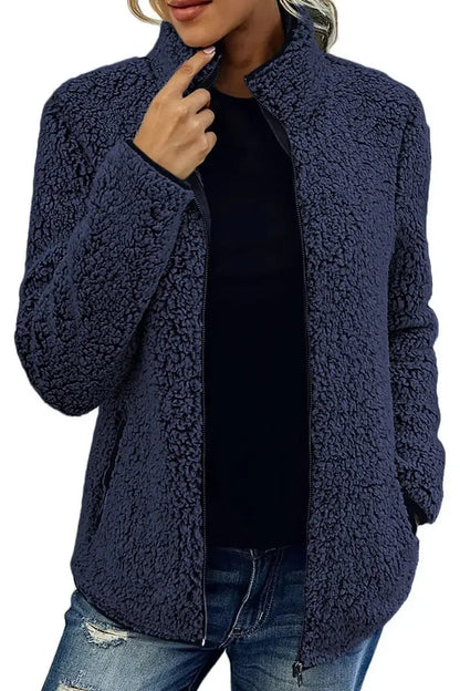 Chaqueta Fleece Mujer – Elegante y Casual para Todos los Días
