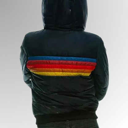 Chaqueta impermeable de invierno para mujer | Chaqueta acolchada para el día a día y actividades al aire libre