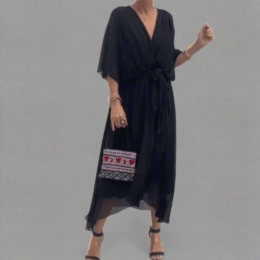 Daye | Maxivestido confeccionado en tejido de primera calidad