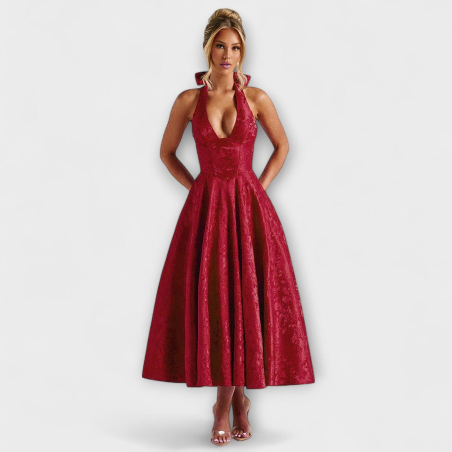 Jenna | Encantador vestido midi