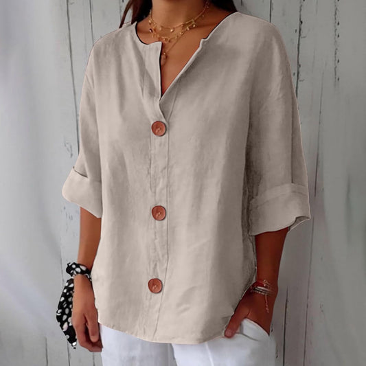 Dione | Camisa de lino ligera y vaporosa