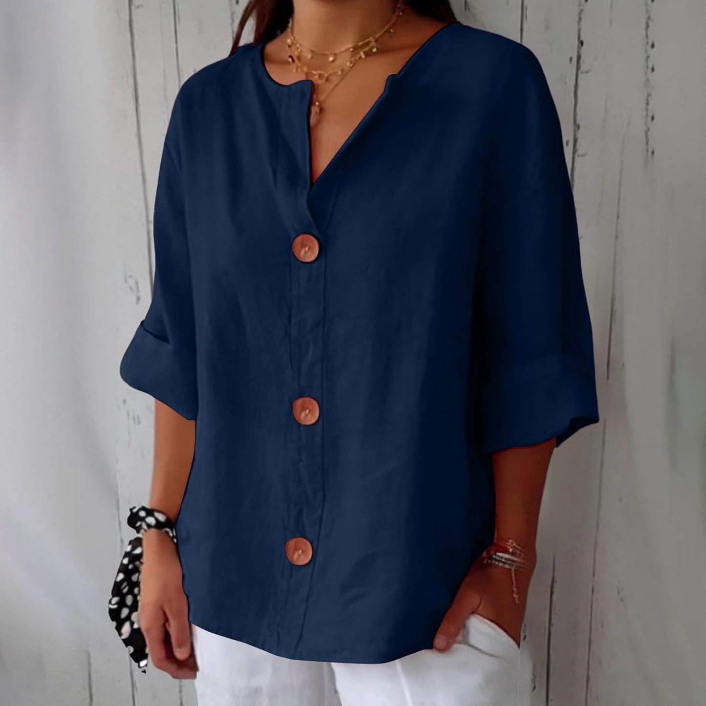 Dione | Camisa de lino ligera y vaporosa