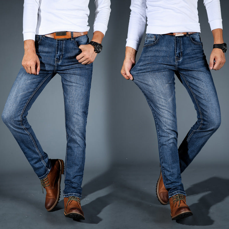 Jeans de hombre de alta calidad, con elastano para un ajuste cómodo y flexible