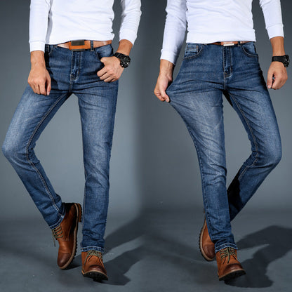 Jeans de hombre de alta calidad, con elastano para un ajuste cómodo y flexible