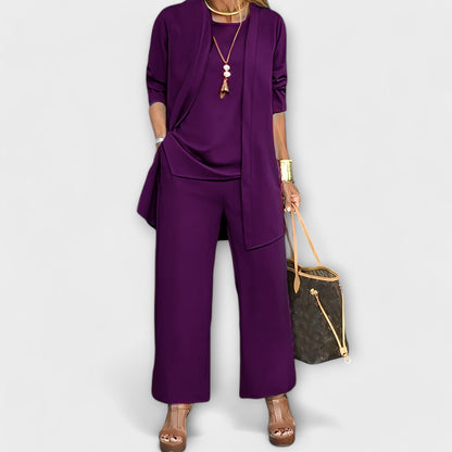 Ellie | Conjunto informal de tres piezas
