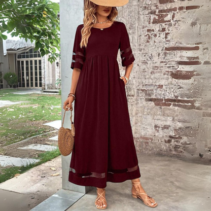 Josefina | Favorecedor Vestido Elegante Con Barriguita