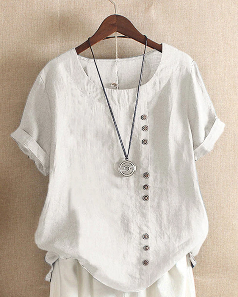 Blusa femenina ligera, perfecta para diario