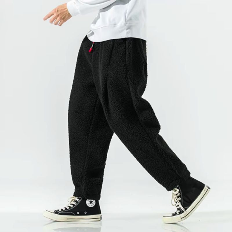 Charlie | Pantalones de chándal cálidos de felpa Teddy: comodidad máxima