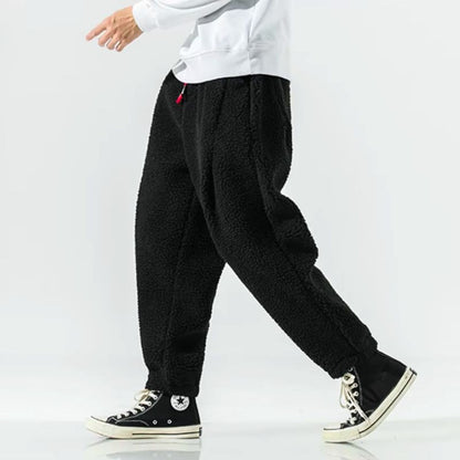 Charlie | Pantalones de chándal cálidos de felpa Teddy: comodidad máxima