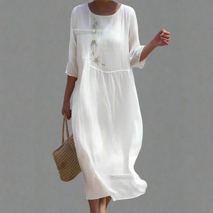 Dorothy | Maxi vestido vaporoso con estampado floral