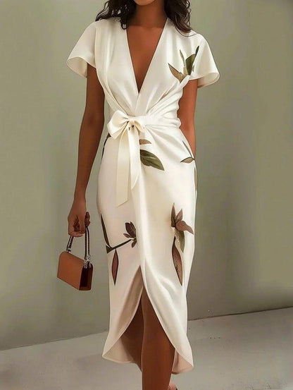 Vestido Elegante Mujer – Confección Cruzada, Versátil y Moderno